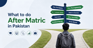 Student deciding what to do after matric in Pakistan