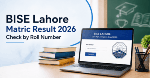 BISE Lahore Matric Result 2026 check online by roll number