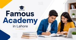 Famous academy in Lahore